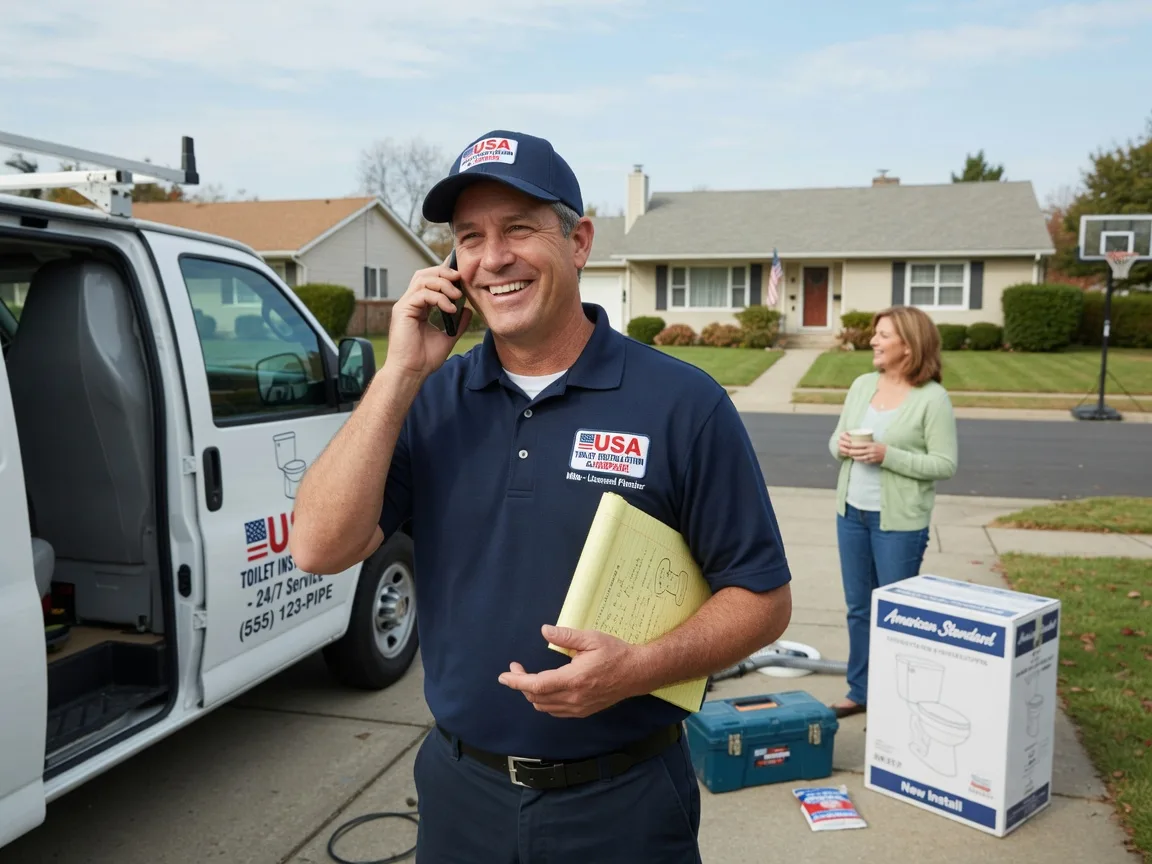 Toilet Installation Lafferty, OH FAQs